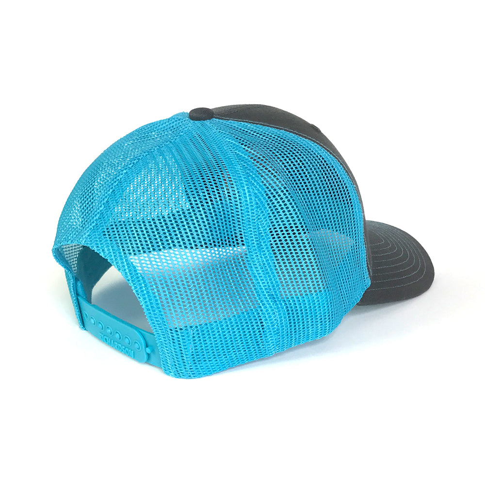 Explores The Outdoors - Trucker Hat Cyan