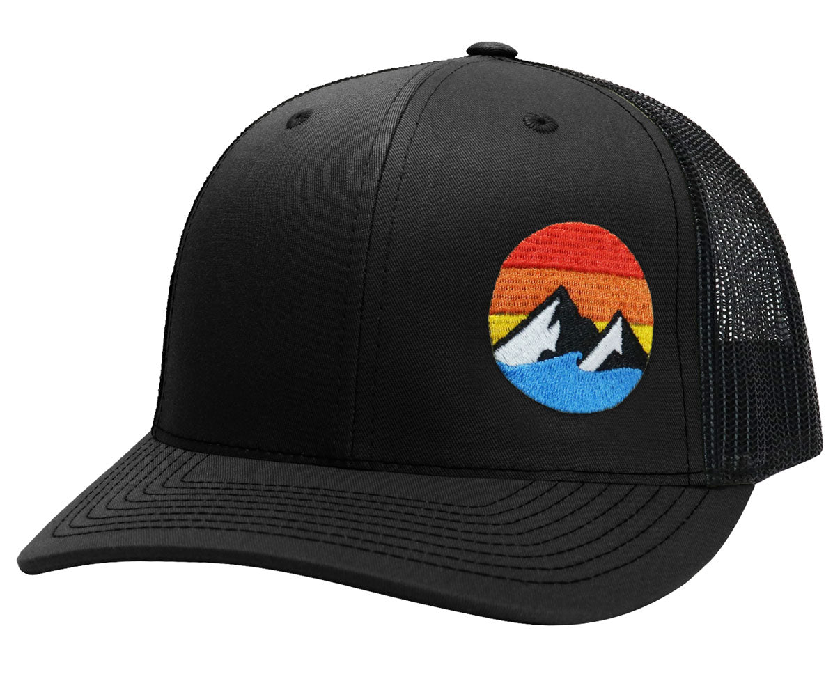 Explores The Outdoors - Trucker Hat Black
